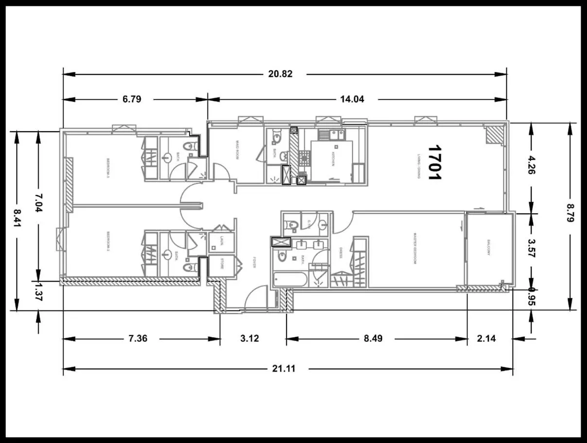 Διαμέρισμα Magnificent 4 Bedroom Apartment, Bellevue Tower Ντουμπάι