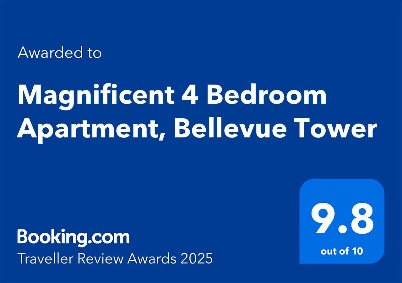 Magnificent 4 Bedroom Apartment, Bellevue Tower Ντουμπάι 0*,